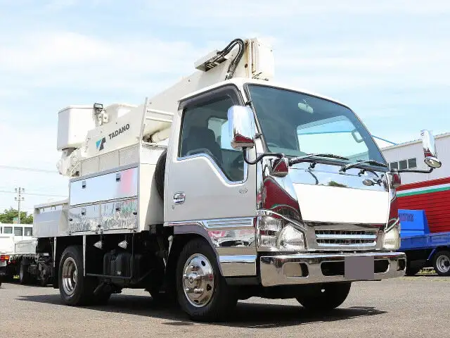 いすゞ エルフ 小型 高所・建柱車 高所作業車 電工仕様の中古トラック画像2