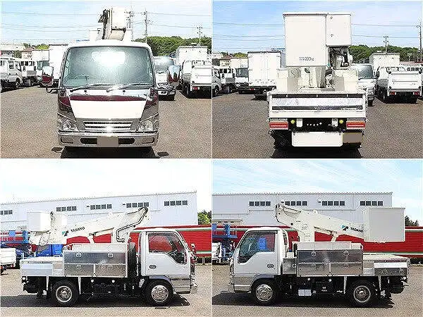 いすゞ エルフ 小型 高所・建柱車 高所作業車 電工仕様の中古トラック画像5