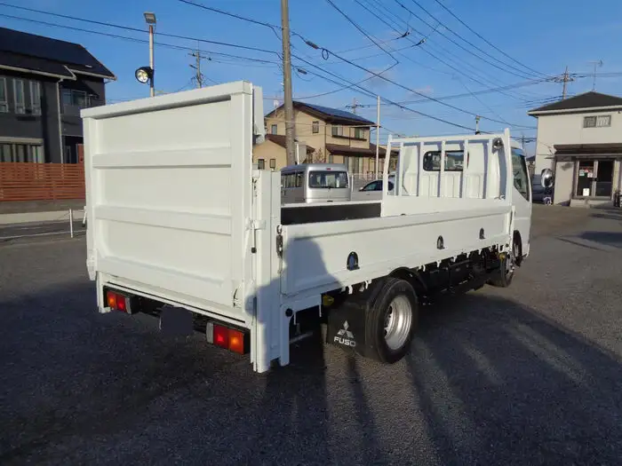 三菱 キャンター 小型 平ボディ パワーゲート 床鉄板の中古トラック画像4