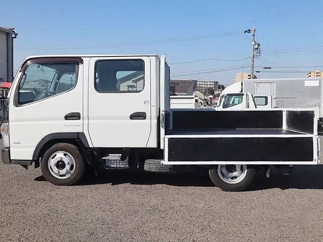 三菱 キャンター 小型 平ボディ Wキャブ TPG-FBA20の中古トラック画像7