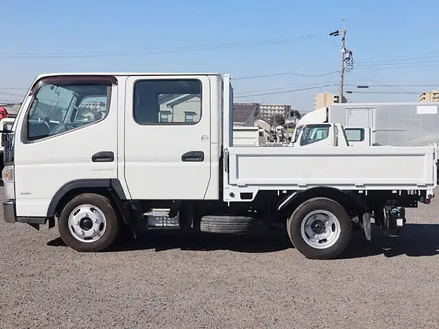 三菱 キャンター 小型 平ボディ Wキャブ TPG-FBA20の中古トラック画像5