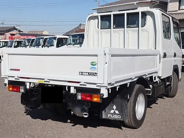 三菱 キャンター 小型 平ボディ Wキャブ TPG-FBA20の中古トラック画像3