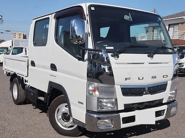 三菱 キャンター 小型 平ボディ Wキャブ TPG-FBA20の中古トラック画像2