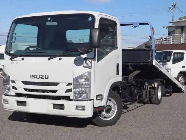 いすゞ エルフ 小型 車両重機運搬 ラジコン ウインチの中古トラック画像9