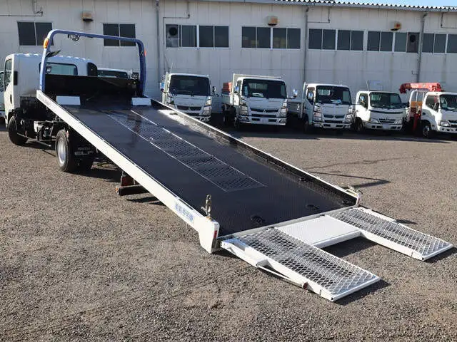 いすゞ エルフ 小型 車両重機運搬 キャリアカー TRG-NPR85AN の いすゞ エルフ 小型 車両重機運搬 キャリアカー TRG-NPR85AN の