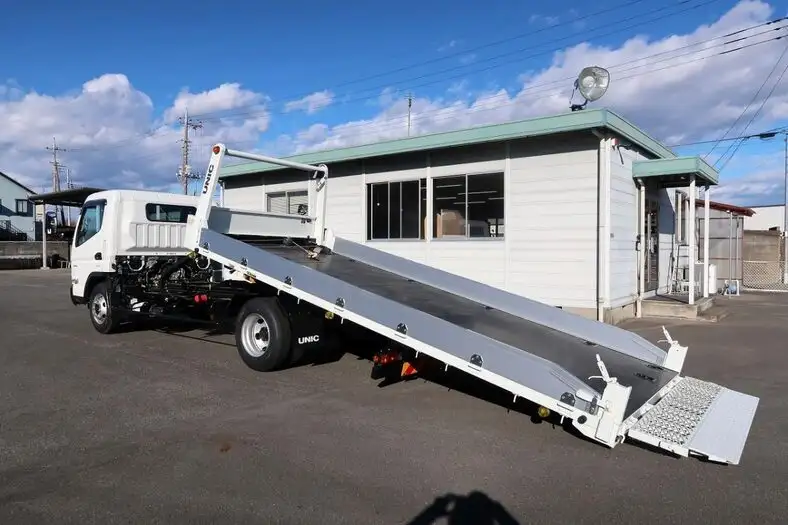 三菱 キャンター 小型 車両重機運搬 ラジコン ウインチの中古トラック画像13