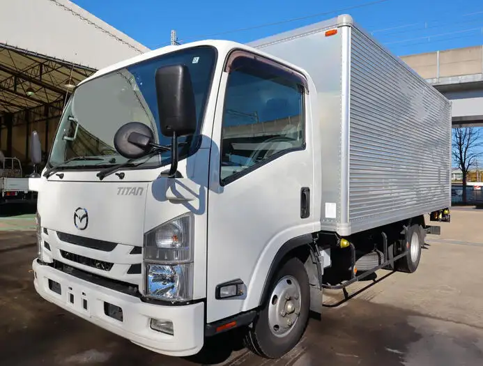 マツダ タイタン 小型 アルミバン パワーゲート TRG-LPR85ANの中古トラック画像1