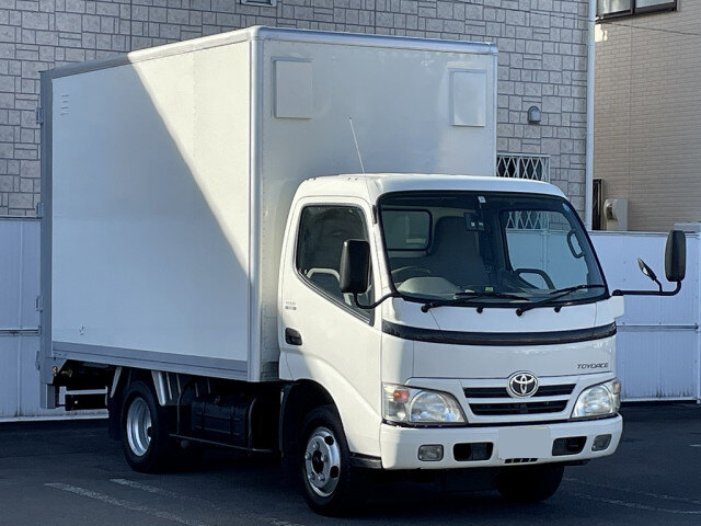 トヨタ トヨエース 小型 アルミバン セミロング BDG-XZU508