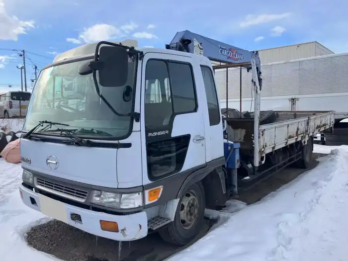 日野 レンジャー 中型/増トン クレーン付 5段 ラジコン の中古トラック【車両No.159230】