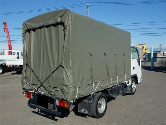 いすゞ エルフ 小型 平ボディ 幌 TRG-NJR85Aの中古トラック画像3