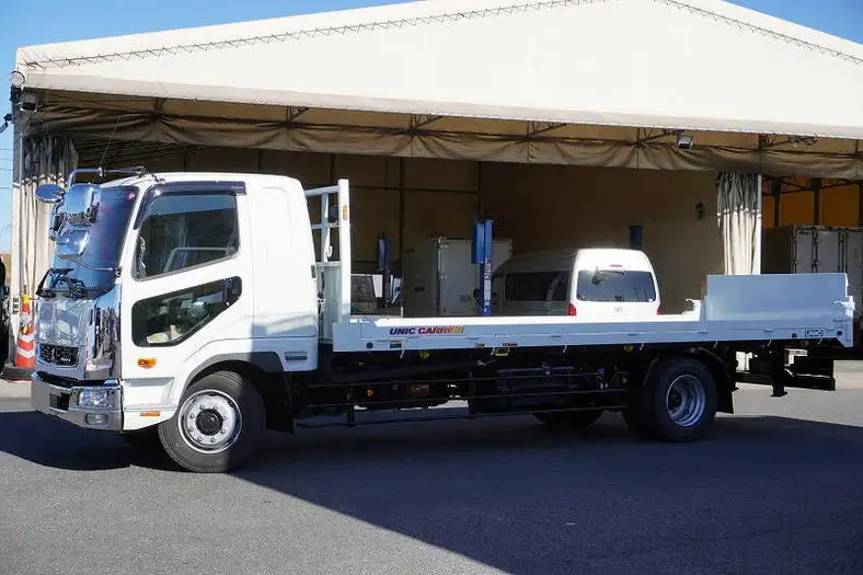 三菱 ファイター 中型/増トン 車両重機運搬 ラジコン ウインチの中古トラック画像1