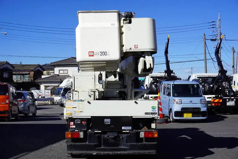 日野 デュトロ 小型 高所・建柱車 高所作業車 TPG-XZU600Xの中古トラック画像3