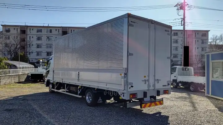 三菱 ファイター 中型/増トン ウイング エアサス ベッドの中古トラック画像6
