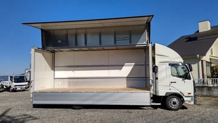 三菱 ファイター 中型/増トン ウイング エアサス ベッドの中古トラック画像14