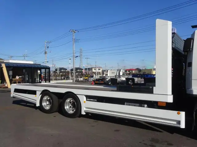 三菱 ファイター 中型/増トン 車両重機運搬 ラジコン ウインチの中古トラック画像12