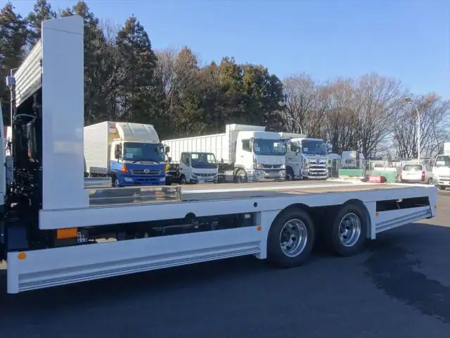 三菱 ファイター 中型/増トン 車両重機運搬 ラジコン ウインチの中古トラック画像11