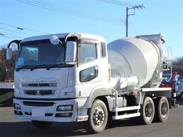 三菱 スーパーグレート 大型 ミキサー・ポンプ ベッド QKG-FV60VX の中古トラック【車両No.159310】