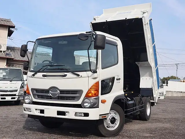 日野 レンジャー 中型/増トン ダンプ Lゲート 強化の中古トラック画像6