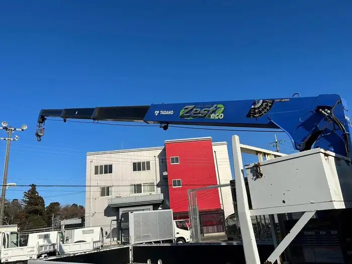 三菱 キャンター 小型 クレーン付 4段 ラジコンの中古トラック画像12