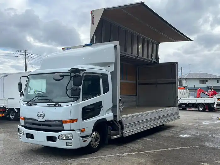日産UD コンドル 中型/増トン ウイング パワーゲート エアサスの中古トラック画像11