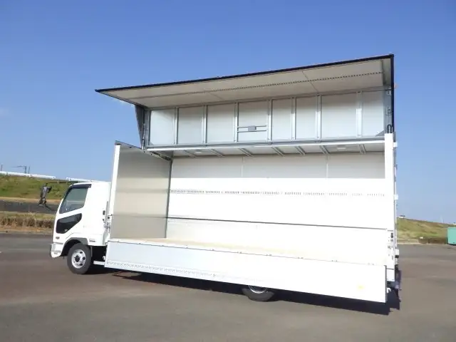 三菱 ファイター 中型/増トン ウイング エアサス ベッドの中古トラック画像5