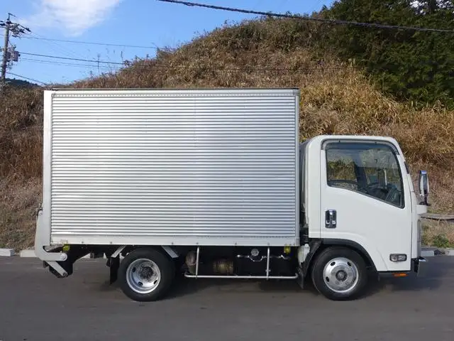 いすゞ エルフ 小型 アルミバン パワーゲート シャッター式の中古トラック画像3
