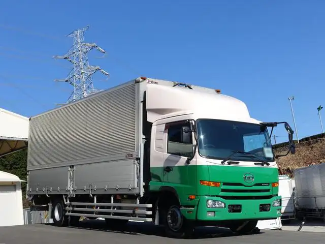 日産UD コンドル 中型/増トン ウイング エアサス ベッドの中古トラック画像2