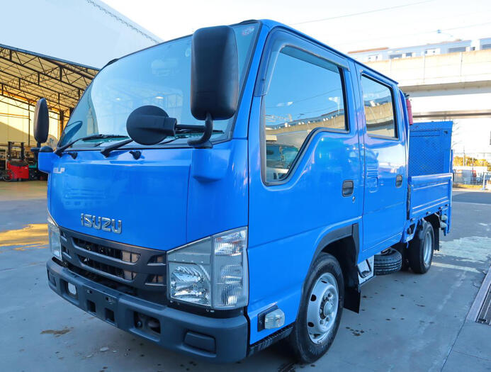 いすゞ エルフ 小型 平ボディ 10尺 TPG-NHR85A