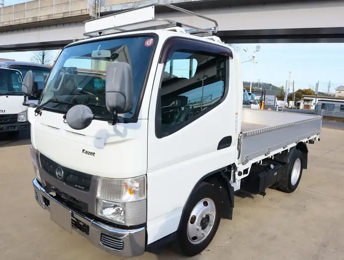 日産 アトラス 小型 平ボディ 床鉄板 アルミブロックの中古トラック画像1