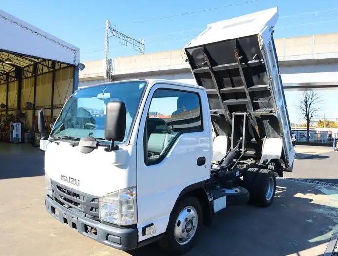 いすゞ エルフ 小型 ダンプ 強化 コボレーンの中古トラック画像1