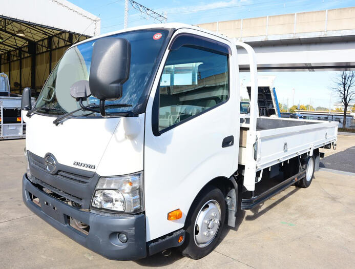 日野 デュトロ 小型 平ボディ ワイドロング TPG-XZC710M