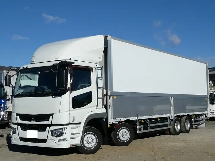 三菱 スーパーグレート 大型 ウイング エアサス ベッド の中古トラック【車両No.159589】