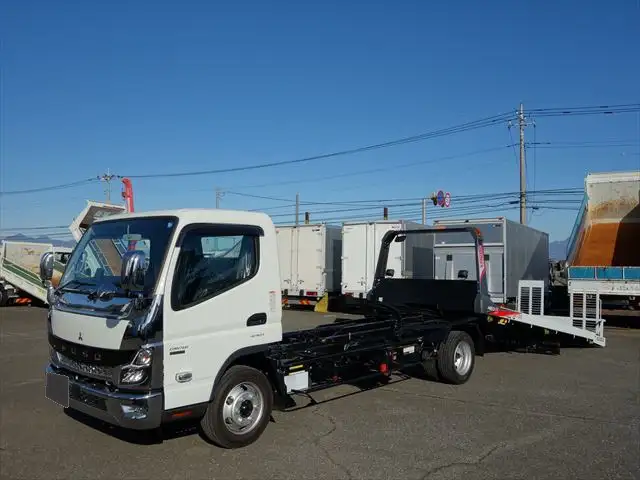 三菱 キャンター 小型 車両重機運搬 ラジコン ウインチの中古トラック画像4