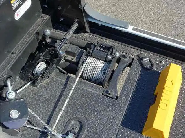 三菱 キャンター 小型 車両重機運搬 ラジコン ウインチの中古トラック画像7