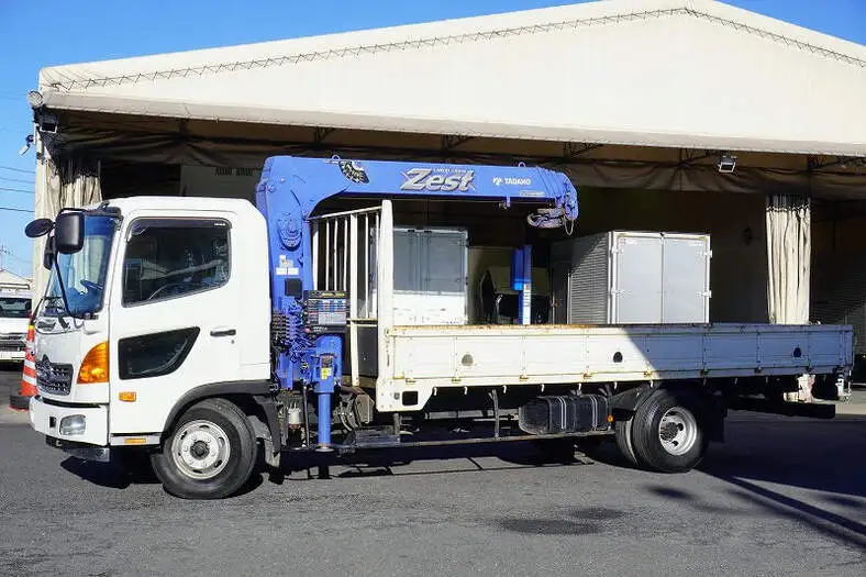日野 レンジャー 中型/増トン クレーン付 4段 ラジコンの中古トラック画像1