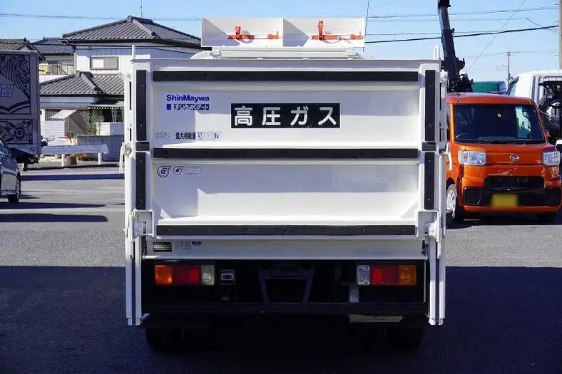 日野 デュトロ 小型 平ボディ パワーゲート 床鉄板の中古トラック画像3