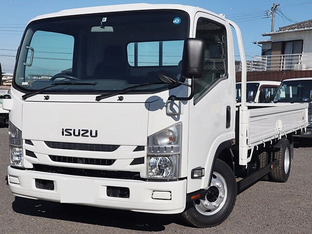 いすゞ エルフ 小型 平ボディ ワイドロング
