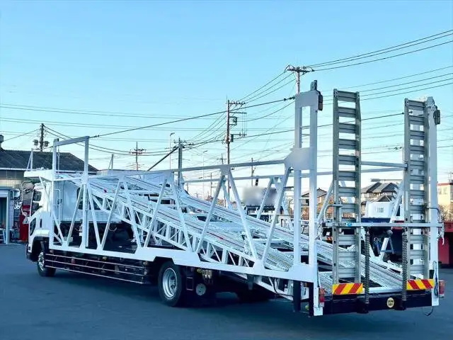 いすゞ フォワード 中型/増トン 車両重機運搬 ウインチ エアサスの中古トラック画像5