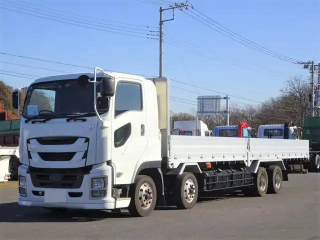 いすゞ ギガ 大型 平ボディ QKG-CYJ77B の中古トラック【車両No