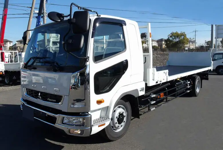 三菱 ファイター 中型/増トン 車両重機運搬 ラジコン ウインチの中古トラック画像1