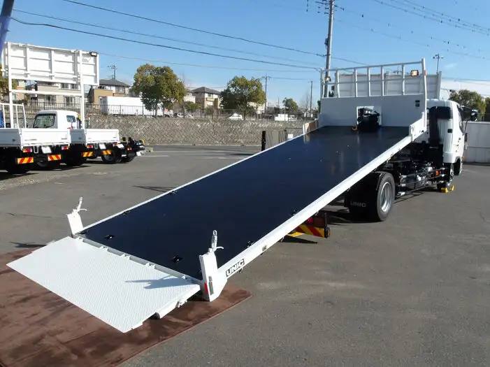 三菱 ファイター 中型/増トン 車両重機運搬 ラジコン ウインチの中古トラック画像4