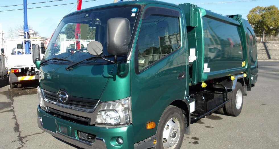 三菱 キャンター 小型 パッカー車 回転ダンプ式 PDG-FE73D の中古トラック【車両No.124140】