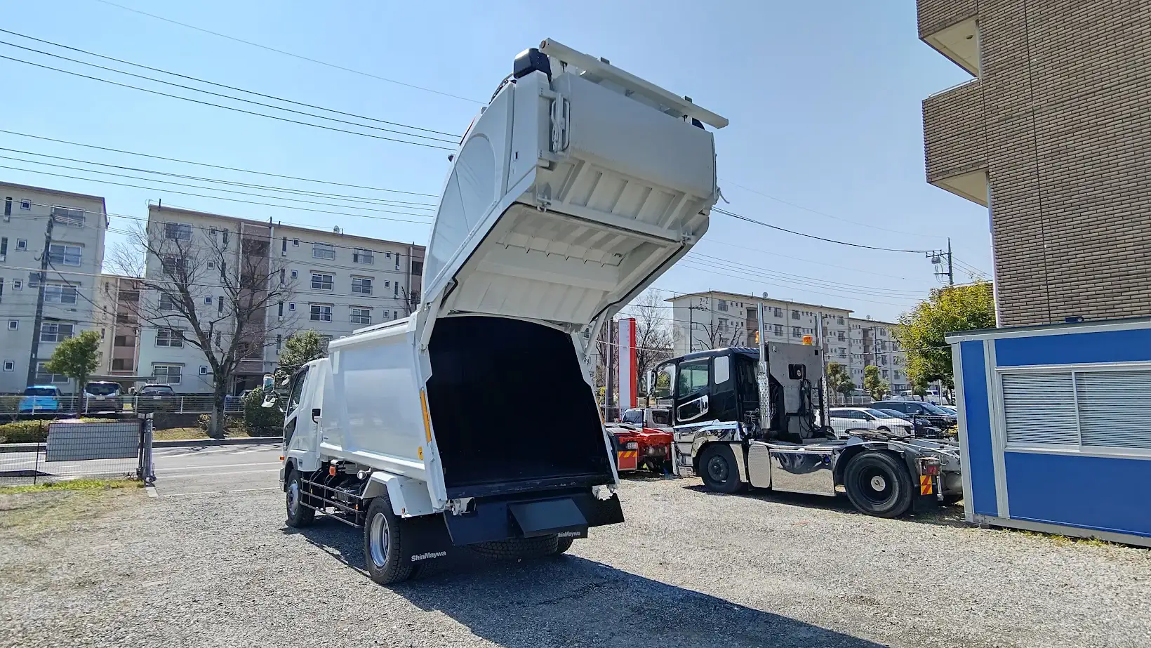 三菱 ファイター 中型/増トン パッカー車 プレス式 ベッドの中古トラック画像6