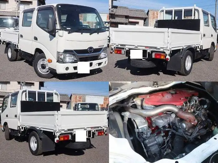 日野 デュトロ 小型 平ボディ Wキャブ TPG-XZU605Mの中古トラック画像2