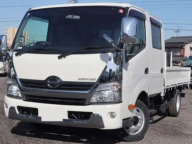 日野 デュトロ 小型 平ボディ Wキャブ TKG-XZU710Mの中古トラック画像1