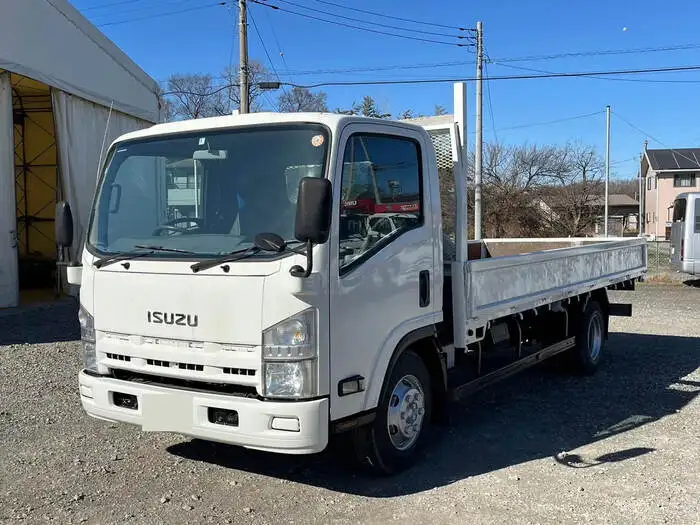 いすゞ エルフ 小型 平ボディ SKG-NPR85YN H24の中古トラック画像1