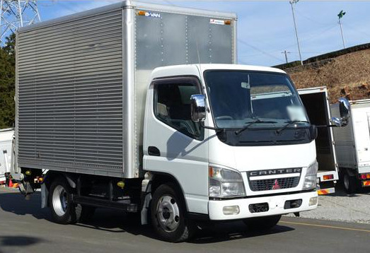 三菱 キャンター 小型 アルミバン 10尺 KK-FE72EB