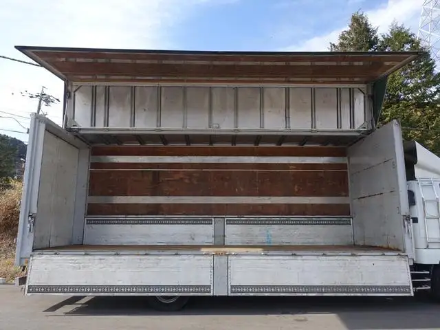 三菱 ファイター 中型/増トン ウイング エアサス ベッドの中古トラック画像7