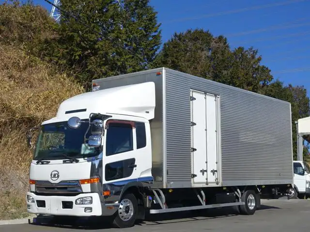 日産UD コンドル 中型/増トン アルミバン エアサス サイドドアの中古トラック画像1