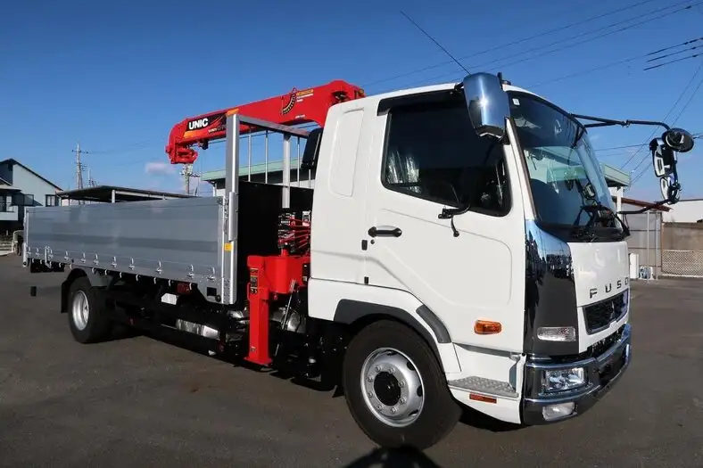 三菱 ファイター 中型/増トン クレーン付 アルミブロック 4段の中古トラック画像3
